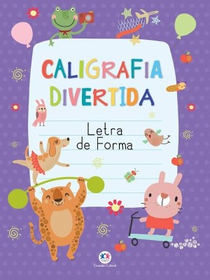 LIVRO CALIGRAFIA DIVERTIDA LETRA DE FORMA