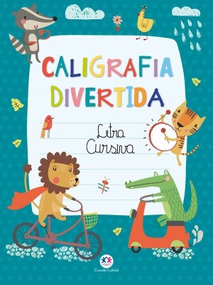 LIVRO CALIGRAFIA DIVERTIDA LETRA CURSIVA