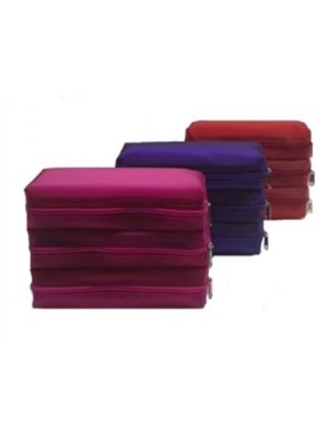 ESTOJO 3 DIV. ALKLEAR CORES - REF-214 FAVORITO